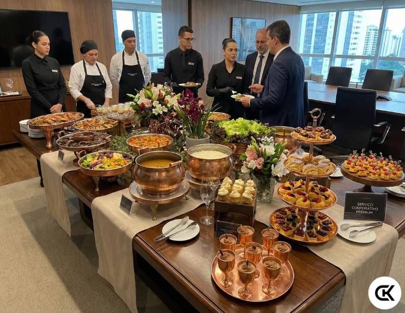 Catering corporativo premium