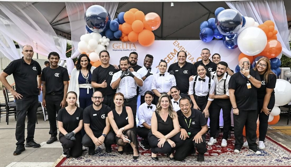 Equipe CK Eventos em evento corporativo
