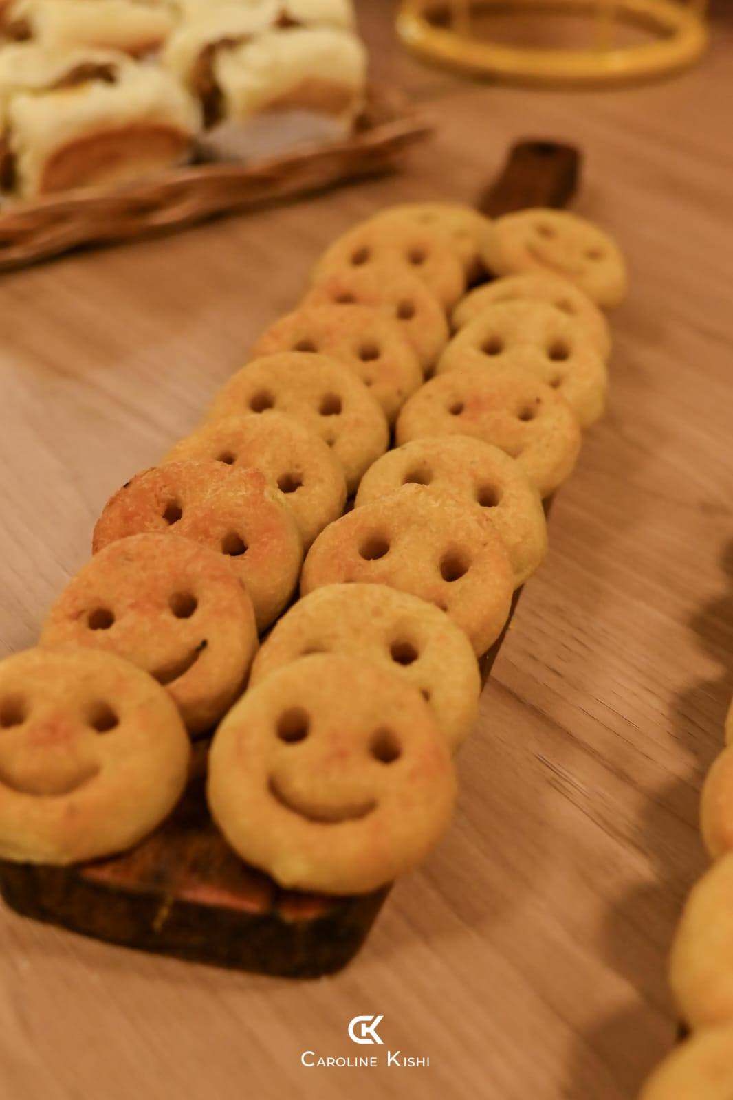 Biscoitos decorados para as crianças